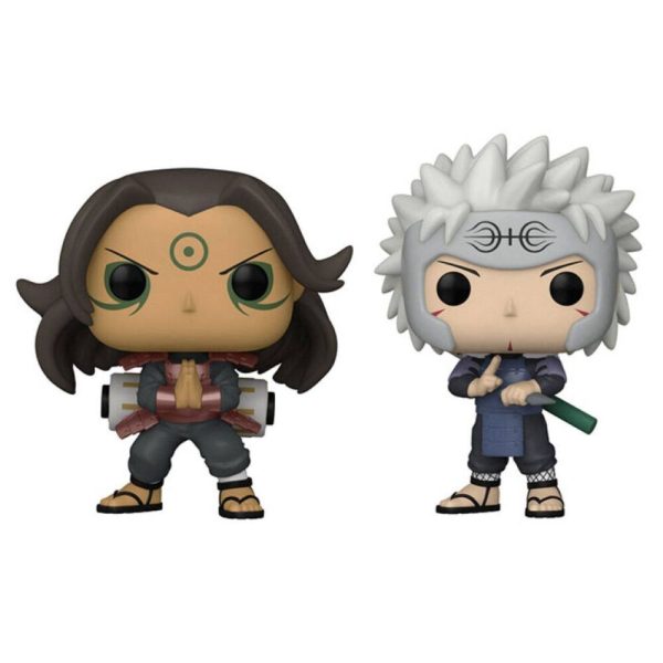 Blister 2 Figuras Pop Naruto Shippuden Hashirama & Tobirama Exclusive Hot on Sale