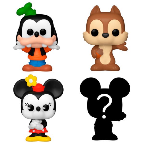 Blister 4 Figuras Bitty Pop Disney Goofy Hot on Sale