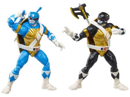 Blister Figuras Donatello + Leonardo Power Tortugas Ninja Rangers 15Cm For Discount