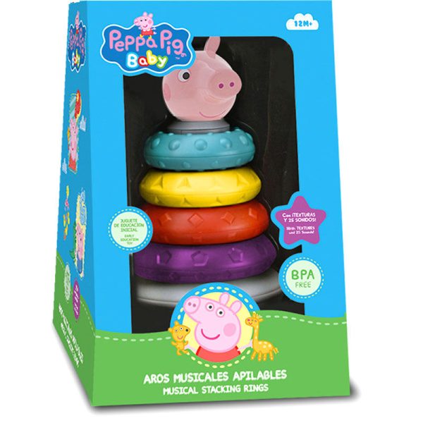 Aros Apilables Peppa Pig Hot on Sale