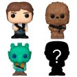 Blister 4 Figuras Bitty Pop Star Wars Han Solo Discount