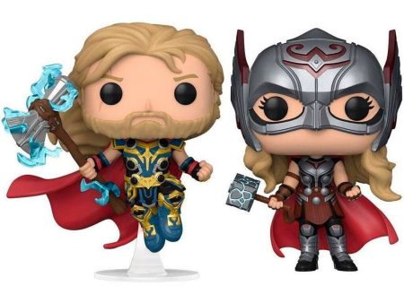 Blister 2 Figuras Pop Marvel Thor Love And Thunder Thor & Mighty Thor Exclusive Online now