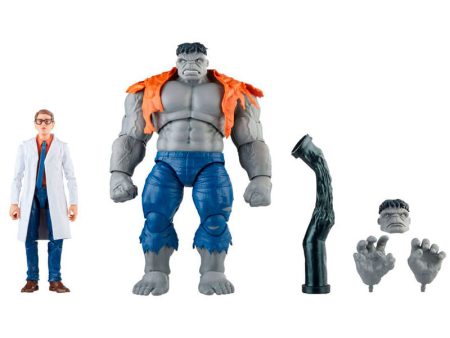 Figuras Gray Hulk & Dr. Bruce Banner Beyond Earths Mightiest Los Vengadores Avengers Marvel 15Cm For Discount