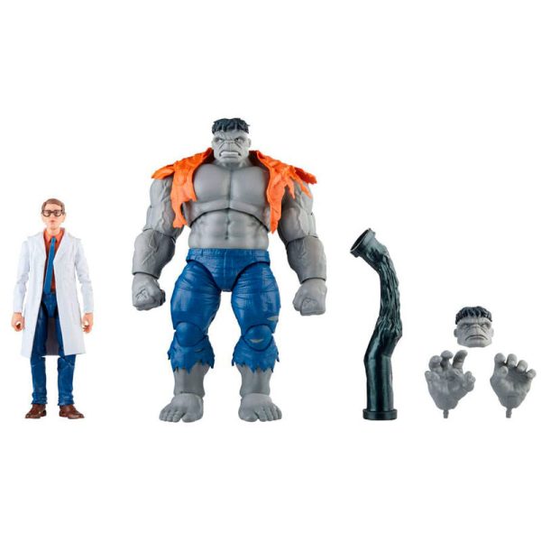 Figuras Gray Hulk & Dr. Bruce Banner Beyond Earths Mightiest Los Vengadores Avengers Marvel 15Cm For Discount