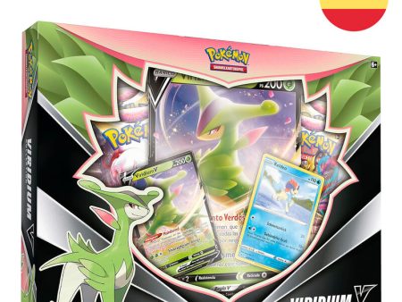 Blister Juego Cartas Coleccionables Virizion V Pokemon Español Online now