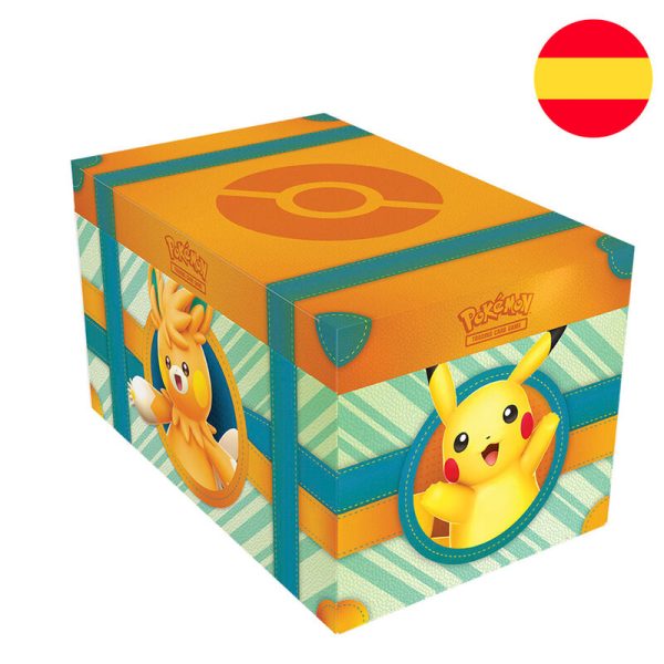 Cofre Del Tesoro Juego Cartas Coleccionables Pokemon Español Fashion