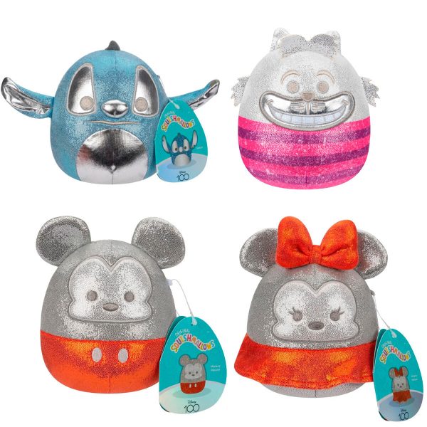 Blister 4 Peluches 100Th Anniversary Disney Squishmallows 12Cm Online Sale