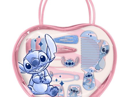 Bolso Corazon Accesorios Pelo Stitch Disney For Discount