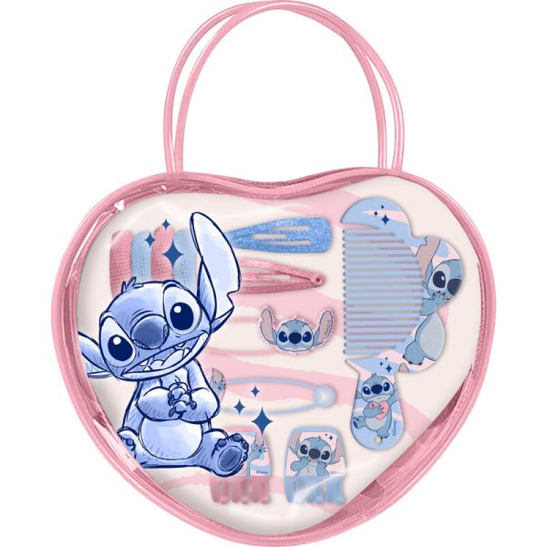 Bolso Corazon Accesorios Pelo Stitch Disney For Discount