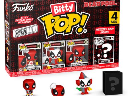 Blister 4 Figuras Bitty Pop Marvel Deadpool Master Online Hot Sale