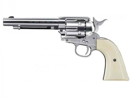 U5.8322 Revolver Colt SAA .45 Niquel Cañón 5,5  Co2 - 4,5 mm Balines Online