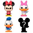 Blister 4 Figuras Bitty Pop Disney Minnie Hot on Sale