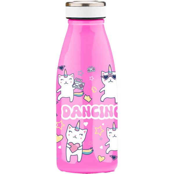 Botella Gatos Bailarines Water Revolution 350Ml Termo Online Sale