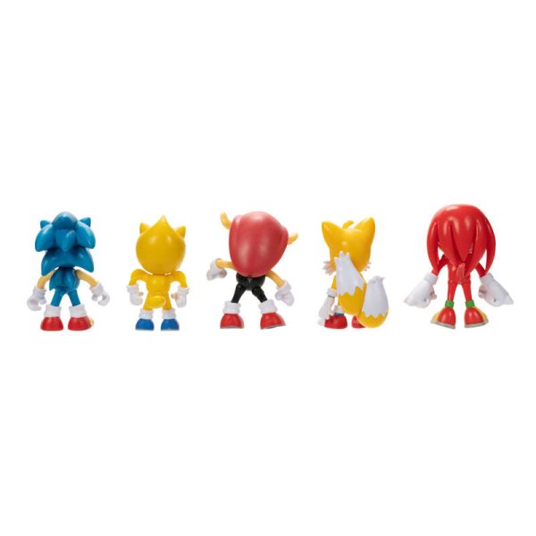 Blister 5 Figuras Sonic The Hedgehog  6Cm Supply