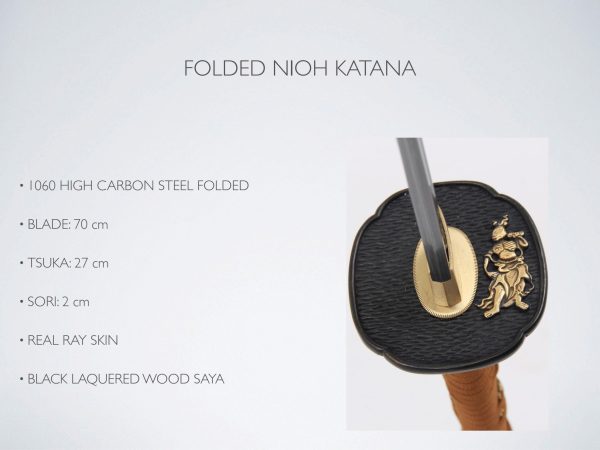 Katana YariNoHanzo Acero plegado Nioh Discount