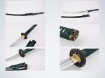 Katana YariNoHanzo Folded Green Hot on Sale