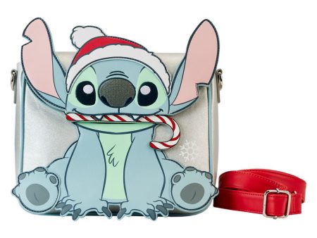 Bolso Glitter Holiday Stitch Disney Loungefly For Sale