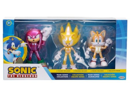 Blister 3 Figura Ultimate Team Up Sonic The Hedgehog 10Cm For Sale