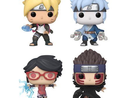 Blister 4 Figuras Pop Boruto Exclusive Online