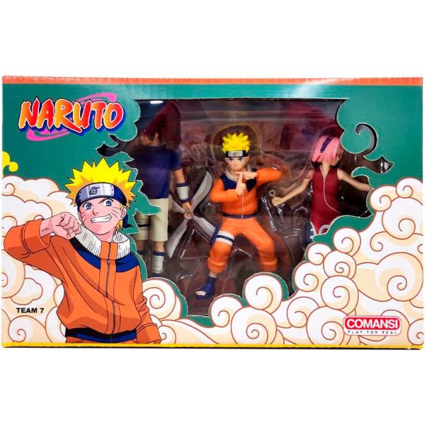 Blister 3 Figuras Naruto Shippuden For Sale