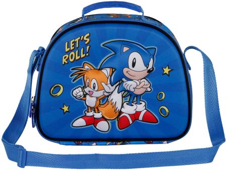 Bolsa Portameriendas 3D Lets Roll Sonic The Hedgehog Cheap