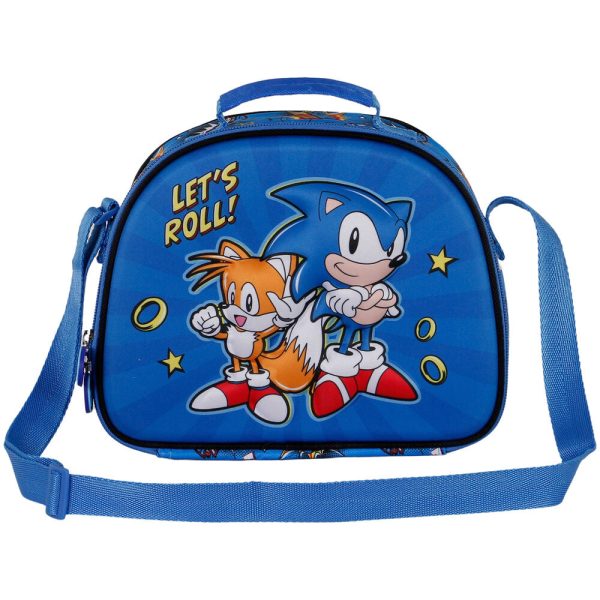 Bolsa Portameriendas 3D Lets Roll Sonic The Hedgehog Cheap