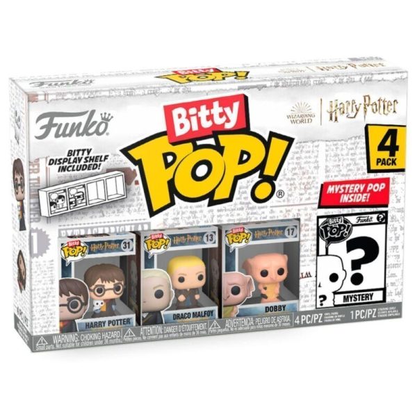 Blister 4 Figuras Bitty Pop Harry Potter - Harry Potter Online Sale