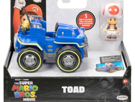 Figura Toad Kart La Pelicula Mario Kart 7Cm Online now