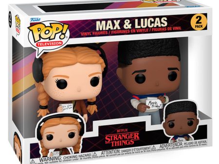 Blister 2 Figuras Pop Stranger Things Max & Lucas Online Hot Sale