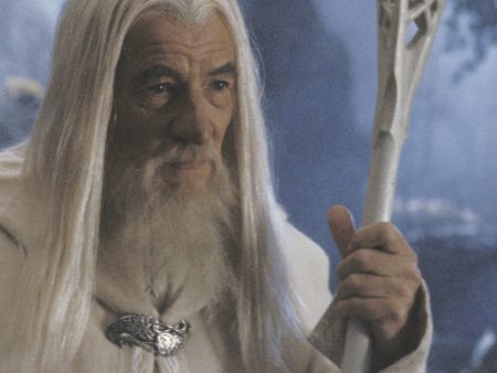 Bastón de Gandalf el Blanco Oficial El Señor de los Anillos UC1386 Online now