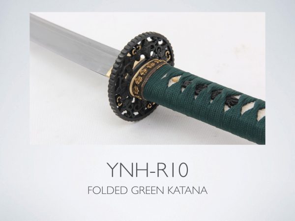 Katana YariNoHanzo Folded Green Hot on Sale