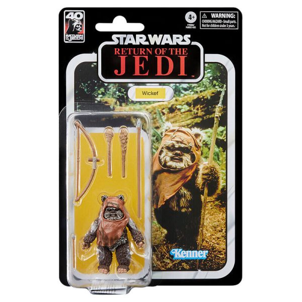 Figura Wicket 40Th Anniversary Return On The Jedi Star Wars 15Cm For Cheap