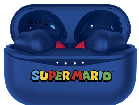 Auriculares Inalambricos Blue Super Mario Nintendo Fashion