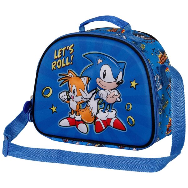 Bolsa Portameriendas 3D Lets Roll Sonic The Hedgehog Cheap