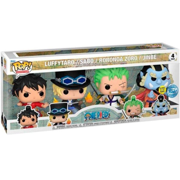 Blister 4 Figuras Pop One Piece Exclusive Online Hot Sale