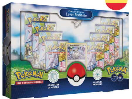 Caja Juego Cartas Coleccionables Eevee Radiante Pokemon Go For Discount