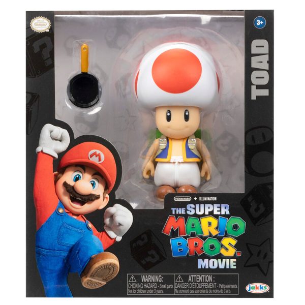 Figura Toad La Pelicula Super Mario Bros 13Cm For Sale