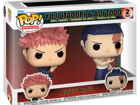 Blister 2 Figuras Pop Jujutsu Kaisen Yuji Itadori & Aoi Todo For Discount