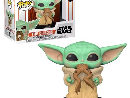 Funko Pop Star Wars Mandalorian The Child With Frog Online now