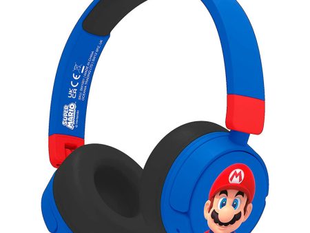 Auriculares Inalambricos Infantiles Super Mario Bros Fashion