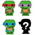 Blister 4 Figuras Bitty Pop Tortugas Ninja Blit on Sale