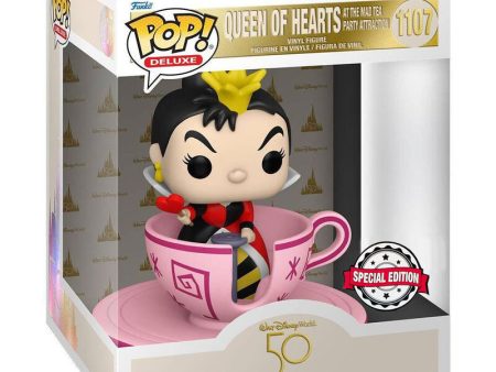 Figura Pop Walt Disney World 50Th Queen Of Hearts At Mad Tea Party Exclusive Online