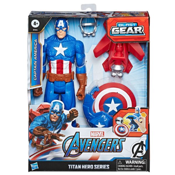 Figura Titan Capitan America Vengadores Avengers Marvel Online Sale