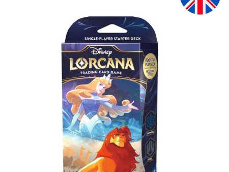 Baraja Juego Cartas The First Chapter El Rey Leon Disney Lorcana Ingles Fashion