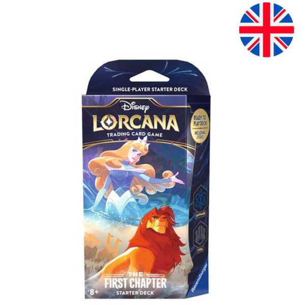 Baraja Juego Cartas The First Chapter El Rey Leon Disney Lorcana Ingles Fashion