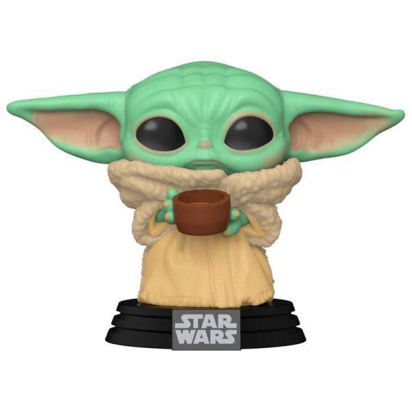 Funko Pop Star Wars Mandalorian The Child With Cup Online