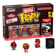 Blister 4 Figuras Bitty Pop Marvel Deadpool Dinopool Online Sale