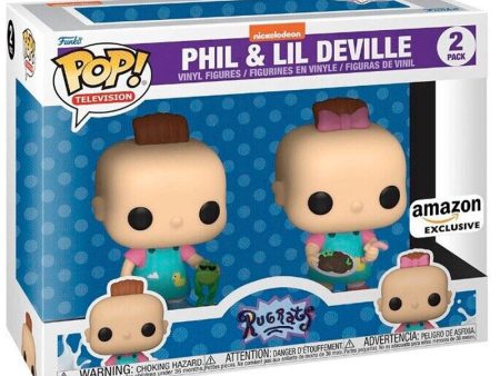 Blister 2 Figuras Pop Rugrats Phil & Lil Exclusive Fashion