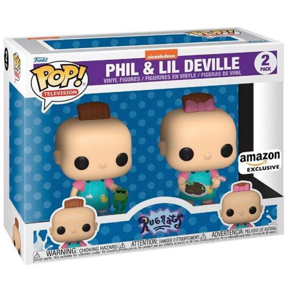 Blister 2 Figuras Pop Rugrats Phil & Lil Exclusive Fashion