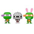 Blister 3 Figuras Carrot Pocket Pop Tortugas Ninja Donatello Shredder Michelangelo Discount